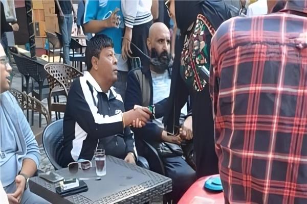 عبد الباسط حمودة من جنازة إسماعيل الليثي 