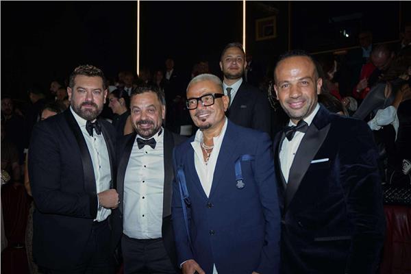 عمرو دياب بصحبة النجوم في العرض الخاص لفيلم "السلم والثعبان 2”
