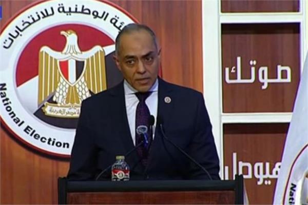 المستشار أحمد بنداري مدير الجهاز التنفيذي للهيئة الوطنية للانتخابات ورئيس غرفة العمليات المركزية