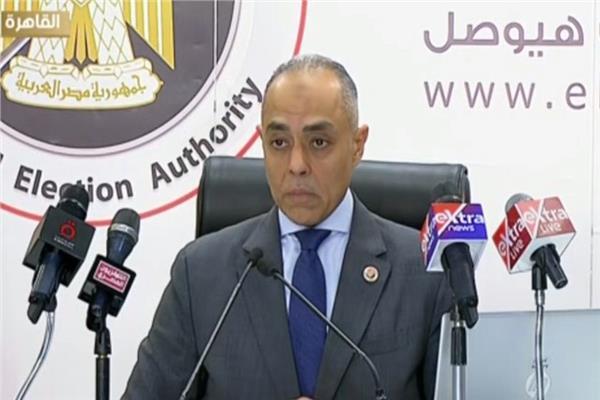 المستشار أحمد بنداري  رئيس غرفة العمليات المركزية بـ الهيئة الوطنية للانتخابات