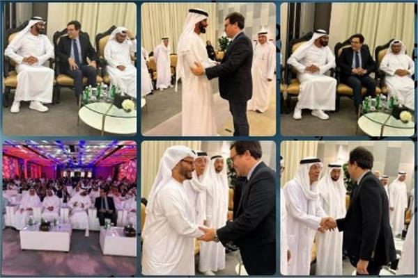 وزير الثقافة المصري يلتقي نظيره الإماراتي