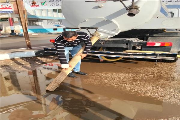 عربات شفط مياه الأمطار