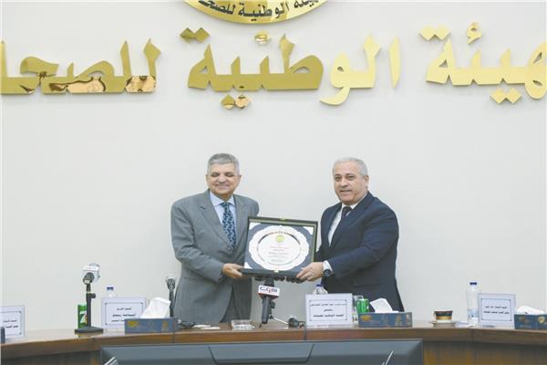 المهندس عبد الصادق الشوربجي و الفريق أسامة ربيع