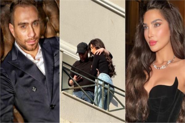  الفنانة اللبنانية شيراز  وحسام حبيب
