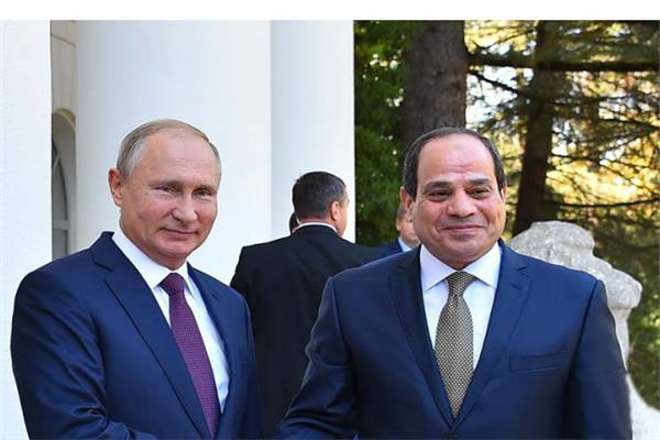 الرئيس السيسي وبوتين