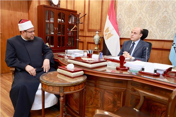 محافظ كفر الشيخ يناقش جهود مبادرة «صحح مفاهيمك» مع وكيل الأوقاف 