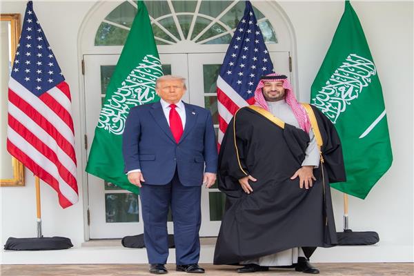 ولي عهد السعودية والرئيس الأمريكي