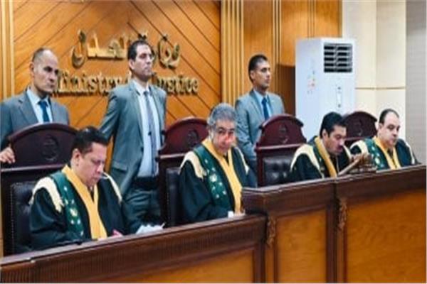 هيئة المحكمة برئاسة المستشار سامح عبد الحكم