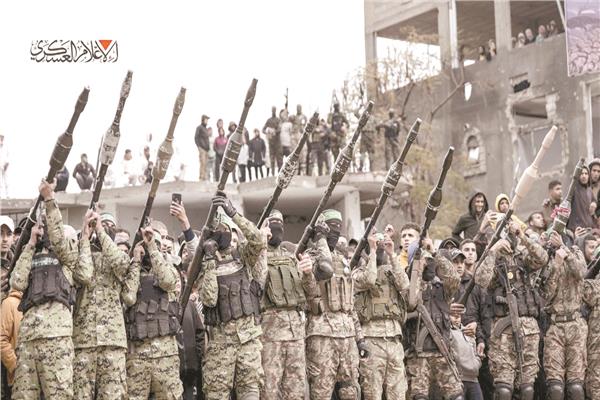 عناصر من الجناح العسكرى لحركة حماس 