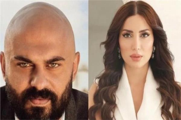 أحمد صلاح حسني ونسرين طافش 
