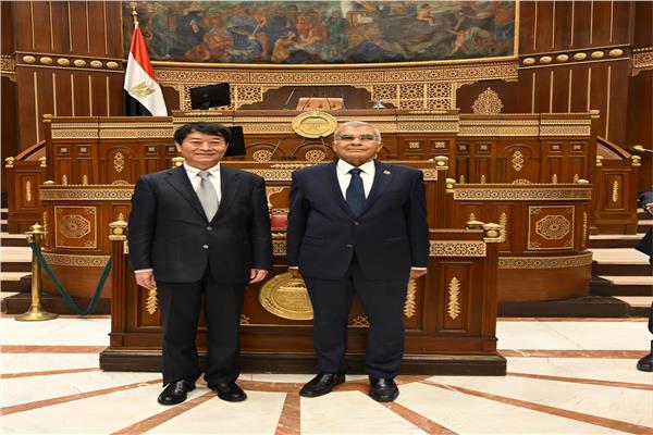 رىيس مجلس الشيوخ يستقبل نائب رئيس المجلس الوطنى للمؤتمر الاستشاري والسياسي للشعب الصينى ‎