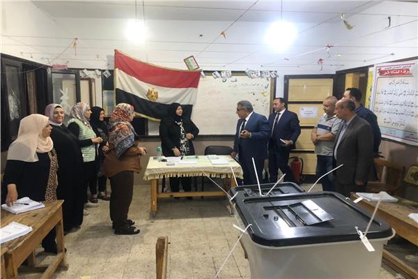 اللواء طارق مرزوق يتفقد لجان محافظ الدقهلية