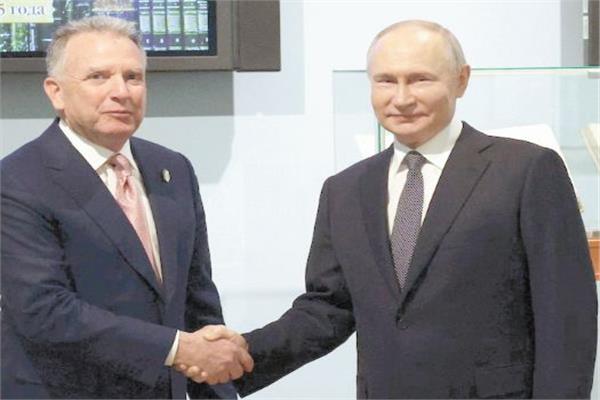 الرئيس الروسى فلاديمير بوتين