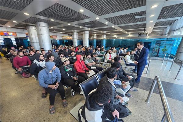 المواطنون العائدون من ليبيا
