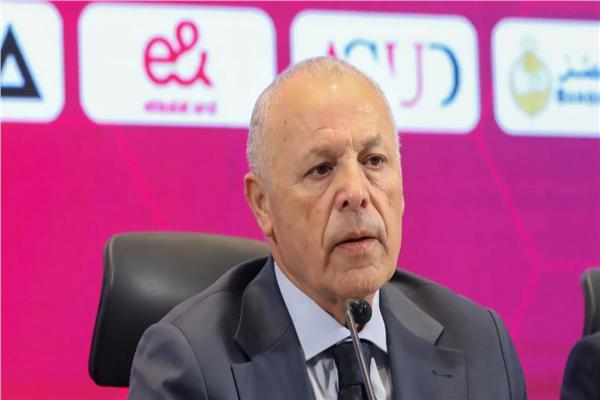 هاني أبوريدة رئيس الاتحاد المصري لكرة القدم 