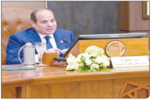 الرئيس عبد الفتاح السيسى للأكاديمية العسكرية المصرية