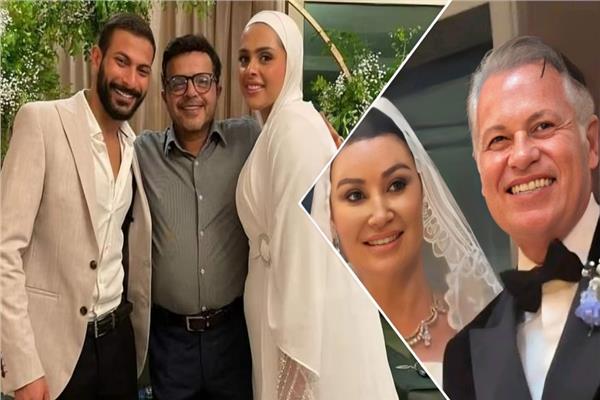 زفاف أروى جودة وعقد قران ابنة محمد هنيدي