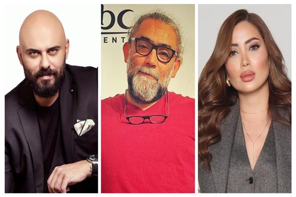 نسرين طافش وزهير قنوع وأحمد صلاح حسني