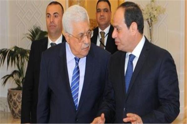 الرئيس السيسي وأبو مازن