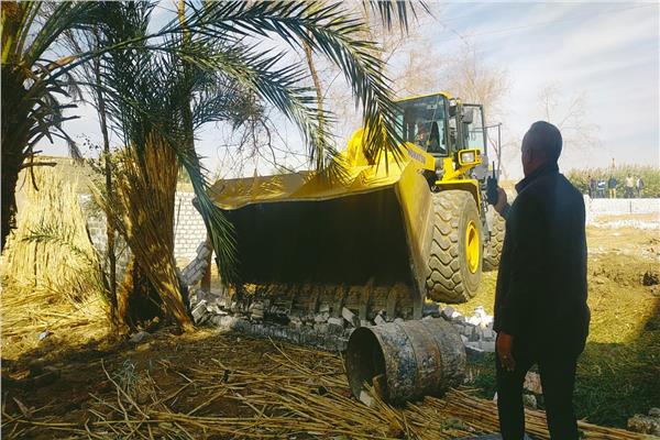 خلال حملات إزلة التعديات