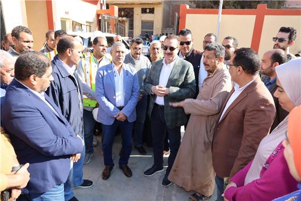 محافظ المنوفية يطلق شارة بدء 