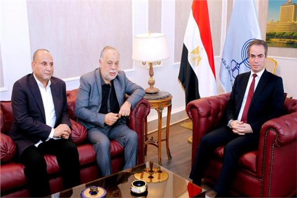  لقاء المسلماني مع أشرف زكي ومسعد فودة