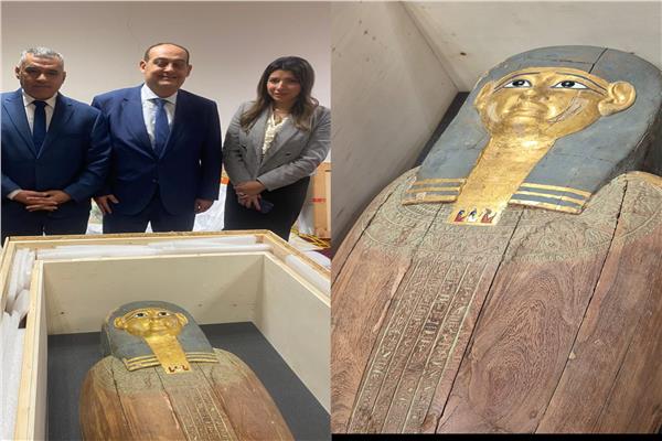 إحدى القطع الأثرية المستردة