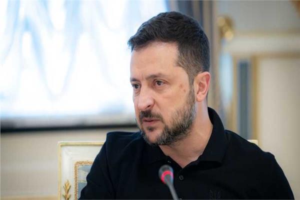 الرئيس الأوكراني فلاديمير زيلينسكي