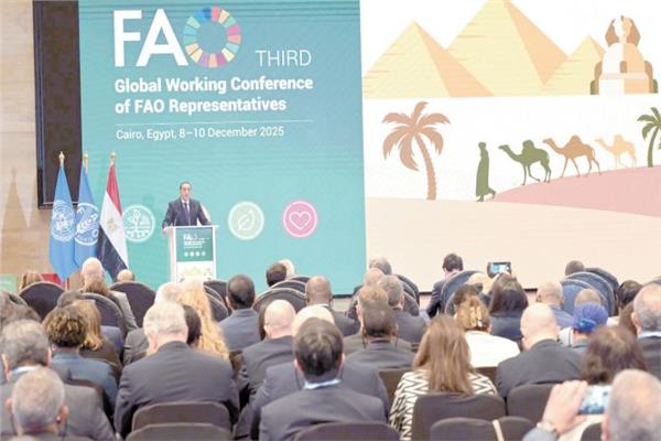د. مصطفى مدبولى رئيس الوزراء خلال كلمته بالمؤتمر