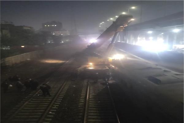 خروج عربات القطار عن القضبان