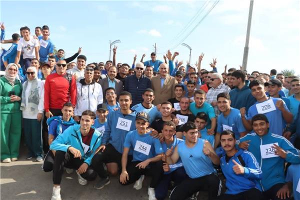 جامعة المنوفية تنظّم ماراثون “رياضة ضد العنف”