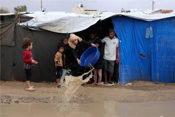 المنخفض الجوي في غزة