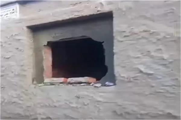 المقبرة المكسورة بالدقهلية