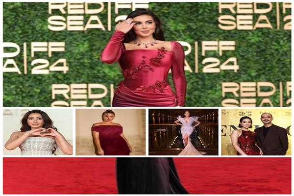  إطلالات مصرية بارزة على السجادة الحمراء في مهرجان البحر الأحمر 2025