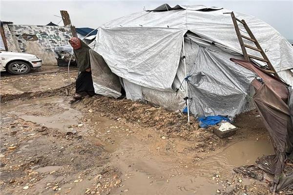  ربع مليون نازح فلسطيني تأثروا بشكل مباشر في خيام القطاع