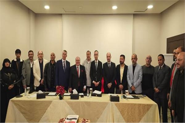 القنصل المصرى في الرياض يلتقي بأعضاء الجالية وعدد من المسؤولين السعوديين في حائل