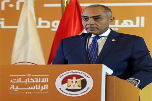  المستشار أحمد بنداري رئيس غرفة العمليات المركزية بـ الهيئة الوطنية للانتخابات