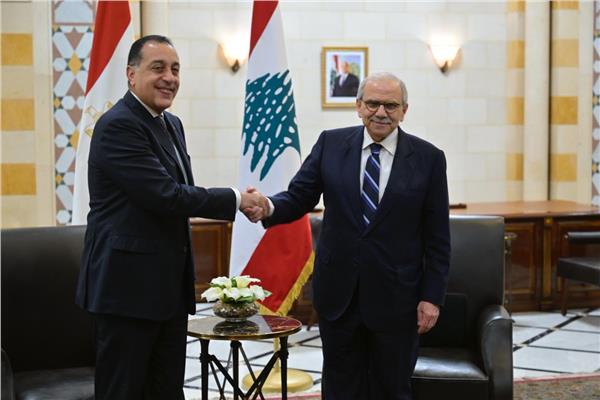 بدء جلسة المباحثات الموسعة المصرية اللبنانية 