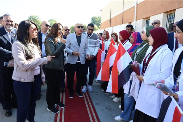 وضع حجر أساس سوق الحبيل الحضاري