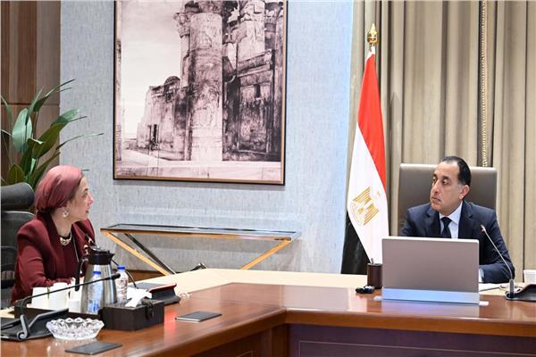 رئيس الوزراء يستقبل الدكتورة ياسمين فؤاد