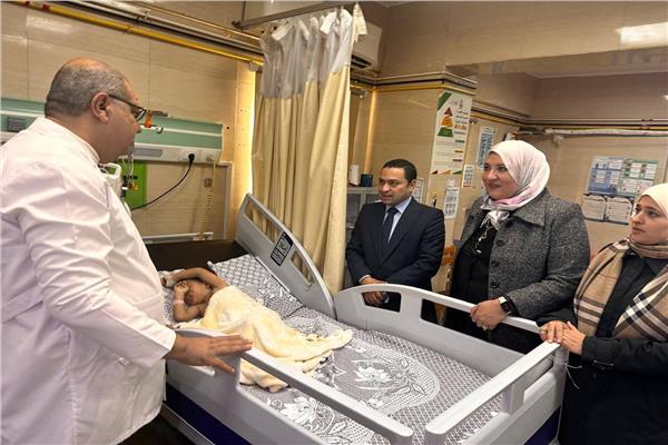 الطفل «ريان» داخل المستشفى