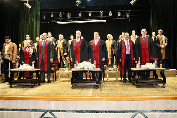 محافظ المنوفية ورئيس الجامعة يشهدان فعاليات الحفل السنوي