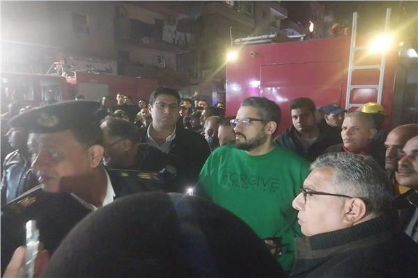 محافظة الدقهلية في موقع الحادث