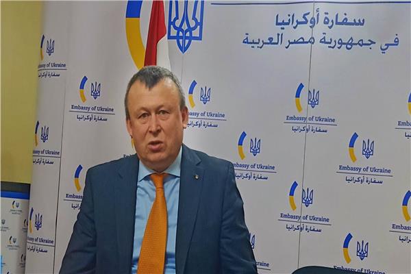 سفير أوكرانيا بالقاهرة ميكولا ناهورني