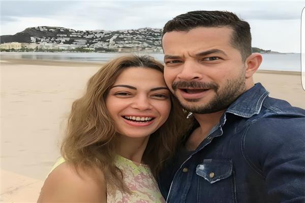 داليا مصطفي وشريف سلامة 