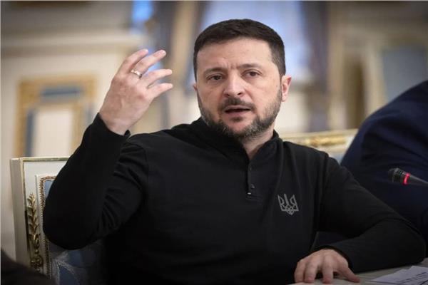 الرئيس الأوكراني فلاديمير زيلينسكي