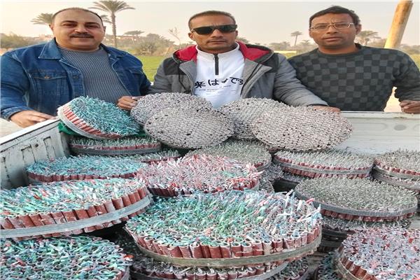 ضبط كميات من البارود والمفرقعات