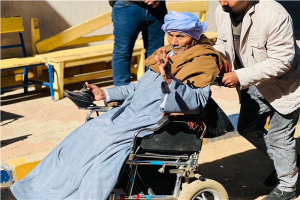 أثناء جولة الإعادة في انتخابات مجلس النواب