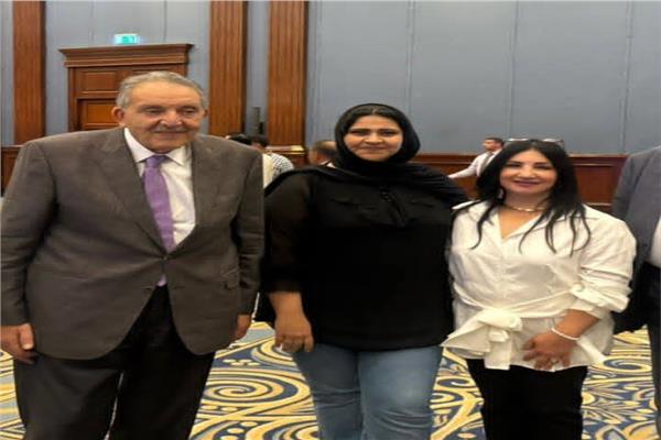 جانب من لقاء سابق للمهندسة شيماء عبد الغفار وأحمد الوكيل 