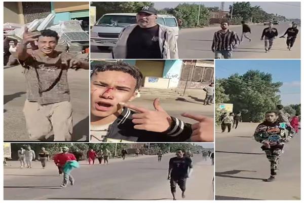 لقطات من فديو هروب النزلاء من مصحة مريوط